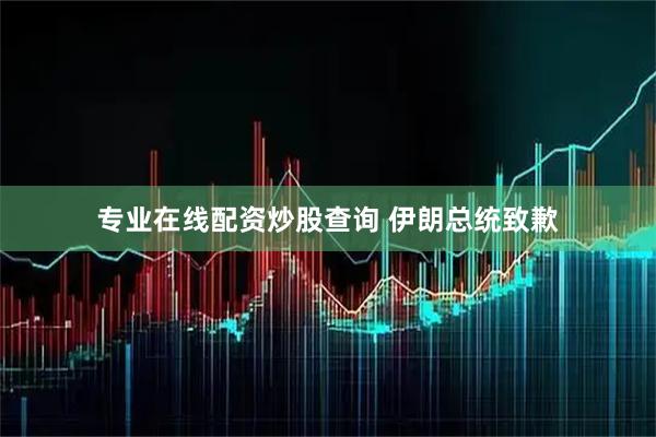 专业在线配资炒股查询 伊朗总统致歉